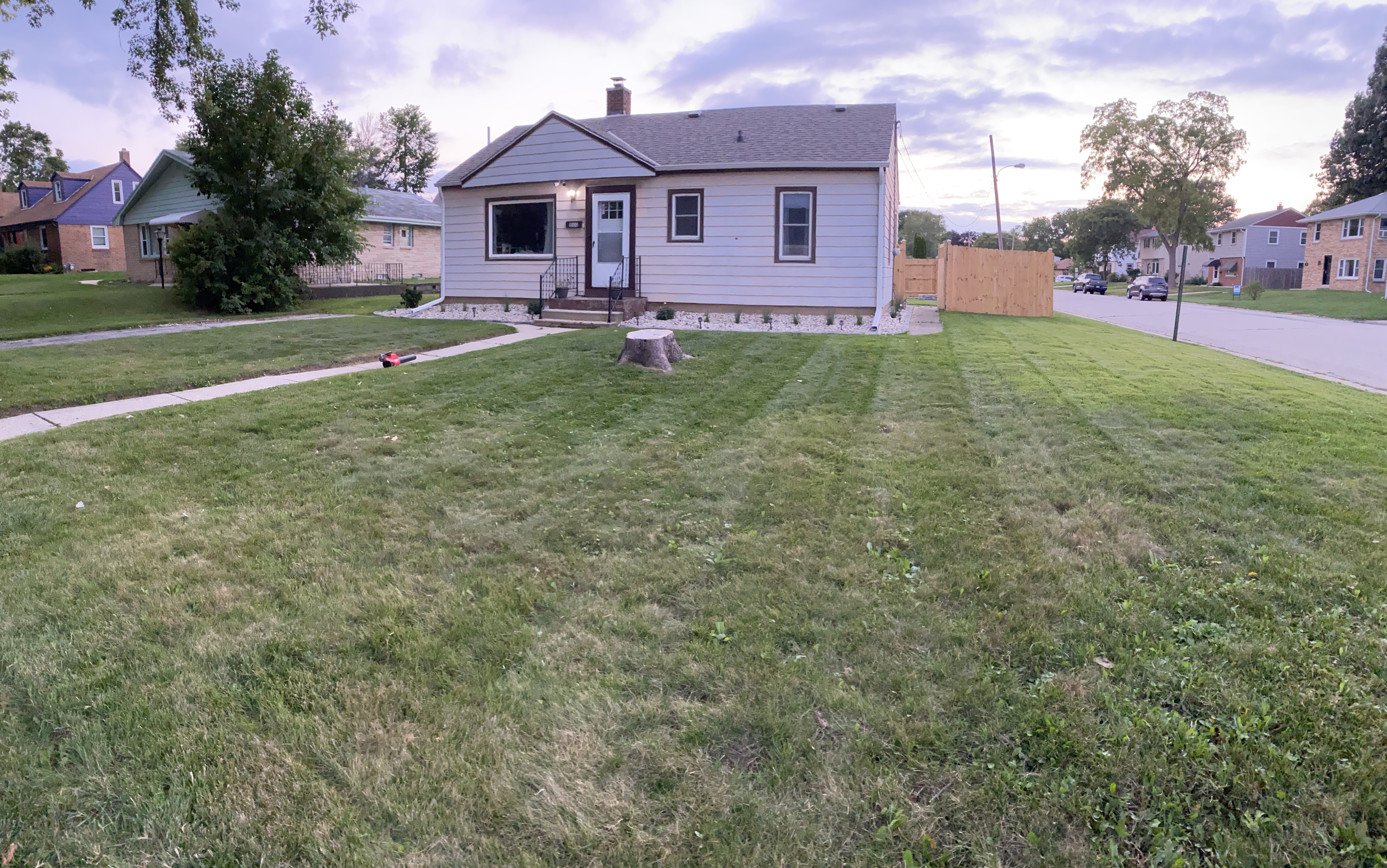 Current State of the Front of the House :)